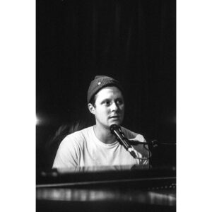 Noah Reid Instagram - Today, on the anniversary of the last night of the first time out, I’ve been goin down memory lane and looking at some of the great shots my buddy @jake.sherman took in Chicago. Seems like a lifetime ago and also yesterday. I haven’t shared many of these photos because when the whole thing ground to a halt, it seemed like there was nowhere for them to go. But today, to me anyway,  they serve as a reminder of what our lives used to look like, of the importance of music and art and how those things drive connection, and of the incredible energy of a room full of people going out for the night to enjoy themselves. Feels important not to forget these things we never thought we’d lose as we fight to get them back. This long winded caption is probably just a way to rationalize posting a bunch of photos of myself doing something I love and miss dearly, but I’m feelin it today so fuck it. What a privilege and a joy it was playing these shows with @barbermattic @adriangordoncook and @matthewbaileymusic (all of whom I’ve been in the studio with since, making new music) and of course the Mack Truck @mack_long_music drivin the bus in so many ways. And to my team, Sean and Cortney at @baselinemusic and Rob @paquinartists for putting the First Time Out Tour together, thank you, I’ll never forget it. Can’t wait to play songs in front of people again soon, I do hope you’ll come, I promise to make you sing. ❤️