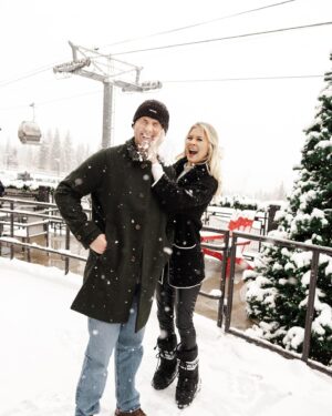 Noah Schnacky Instagram - This Christmas will change us forever ❤️ Tonight our “Christmas YouTube Series” Premieres. Someone is getting engaged, we’re all snowed-in in Breckenridge, and we’re giving away 10,000 dollars to one of you! Watch the first episode tonight, link in my bio ❄️
