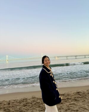 Noh Susanna Instagram - 짧지만 알찼던 부산🤍🩵
(에그와 함께)