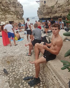 Nolan Gerard Funk Instagram - Postcard from Polignano a Mare ✉️