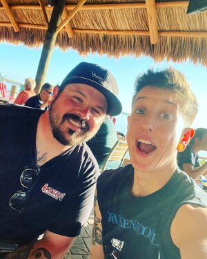 Nora Hewitt Instagram - What a way to start off the year! Seeing one of my bestest buddies @codyjwilkins talken shop and catching up🖤 can’t wait for all the amazing shit we have lined up for 2023 so far #bromance #mydude #home #LAfam #sfxfamily