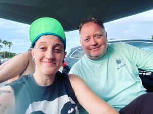 Nora Hewitt Instagram - Had a great afternoon with the big guy @sfxdad5562 love you so much. Guest spot by @rachel.the.sicilian legs . #dadtime #family #annamariaisland