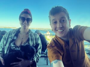 Nora Hewitt Instagram - It’s a Beautiful day, trying to be out as much as possible today with my beautiful wife and our son. #sunnysaturday #thegaysbrunch #doc #swflorida