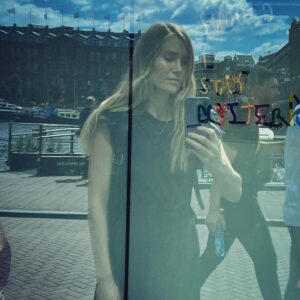 Nora Kirkpatrick Instagram - Me, with a backpack, wandering around Amsterdam has been such a constant in my life. Bike lanes are a certain type of heaven for me. Although I have been hit by a bus. But I tend to only remember the good bits.