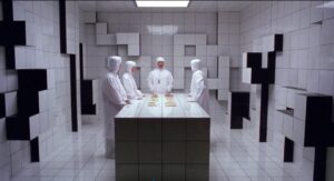 Nora Kirkpatrick Instagram - I love production design. I like thinking about it, I like looking at it, I like making it. For years, I have been screenshoting anything I find that may be interesting color, composition, tone or feeling wise. In recently re-watching “Toys” I was floored. Just floored. This is a full “Toys” production design appreciation post and that is all it is. Please enjoy. #productiondesignappreciation