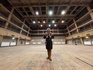 Nora Kirkpatrick Instagram - Building the set in Prague. This soundstage is wood from top to bottom, one of the oldest in the country, built in 1931. Quite an adventure.