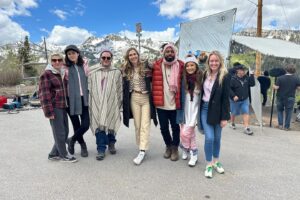 Nora Kirkpatrick Instagram - Hard to put it into words, but just wrapped my first feature with the most incredible cast and crew a girl could dream of. We shot for a month in the mountains of Utah. We laughed a lot and worked a lot and made something I’m very proud of. Big thanks to my incredible producers @lynettehowelltaylor and @samhousman, the greatest cast in the world @alexandradaddario @joshgad @ashleyparklady @daveeddiggs, and my buds/department heads for their beautiful artistry. 🌲  AD: @j_elliott_hogan DP: @jeffleedscohn PD: @liam.mooore Costumes: @abrync Makeup: @alishahairmakeup Hair: Shandrea Williams