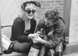 Nora Kirkpatrick Instagram - A lost hard drive of film I took on tour literally fell on my head yesterday so I took a look to appease the universe. We did have some fun:) @esmzeros