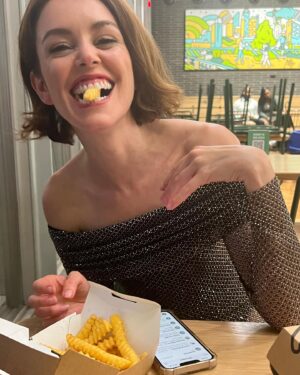 Nora Zehetner Instagram - Good nights end with French fries
