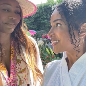 Noree Victoria Instagram - Cynthia, you deserve light and kindness. Beauty. Generosity. Divine healing energy… All of the things you send out into this world. I see you, I’m proud of you, and I’m grateful to call you a friend. 
Thank you for sharing your sisterhood, and for stewarding these moments! So many good things ahead… 🪷

@cynthiabailey 

#Rest
#Relax
#Retreat
#Rejuvenate 
#Bond