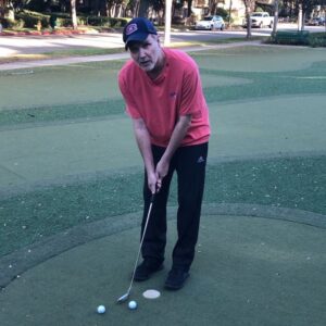 Norm Macdonald Instagram - Hey Instagram! I have a feeling today’s going to be.... A HOLE IN ONE! 
#putting #holeinone