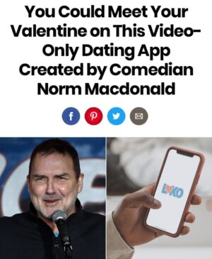 Norm Macdonald Instagram - A gift to you on Valentine’s Day! Link in bio! 
#LOKO #valentinesday #valentines