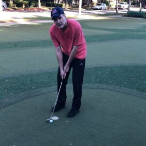 Norm Macdonald Instagram - Hey Instagram! I have a feeling today’s going to be.... A HOLE IN ONE! 
#putting #holeinone