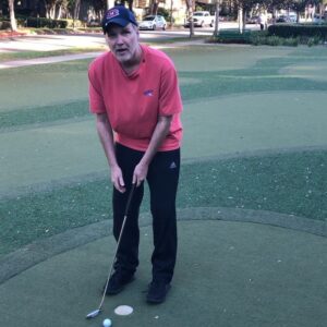 Norm Macdonald Instagram - Hey Instagram! I have a feeling today’s going to be.... A HOLE IN ONE! 
#putting #holeinone