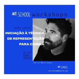 Nuno Lopes Instagram - Quase um mês depois do entusiasmo finalmente acalmar não poderia deixar de vir agradecer a todos os que esgotaram os dois workshops que tive o prazer de dar na @act_escoladeactores .
Foi um momento maravilhoso de encontro, conexão e aprendizagem mútua.
Obrigado