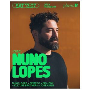 Nuno Lopes Instagram - Hoje no @planobporto eu e o @semedodj tomamos conta da cabine do cubo e levamos boa disposição e música fresca.
Agora vocês é que sabem