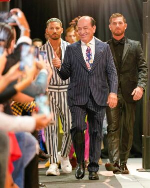 Nyno Vargas Instagram - Anoche desfilando en la presentacion de la colección de @felixramirodesigner @mbfwmadrid lo pasamos de lujo 👌 Gracias por todo❤