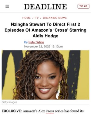 Nzingha Stewart Instagram - Pilot season has begun👩🏽‍✈️🎬