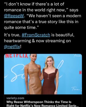 Nzingha Stewart Instagram - The people have spoken! If you haven’t watched it yet, please watch #FromScratch if you have, share! It’s so rare that we get to tell stories like this. I’m so proud of this work. So grateful to have been one of the many who has been touched by @tembilocke’s gorgeous story and @atticalocke’s beautiful humor and heart. This is who we are. #fromscratchnetflix
