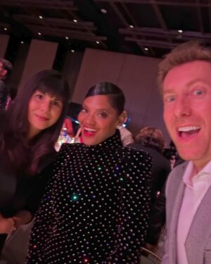 Nzingha Stewart Instagram - I haven’t posted anything in a while. With all that’s been going on the world, it’s been like who cares… but last night I got to present an award to @camilamorrone who is a wonderful actor who worked her ass off and so deserved this. We did a thing and it was a night. #celebrationofcinemaandtelevision #criticschoiceawards #daisyjonesandthesix