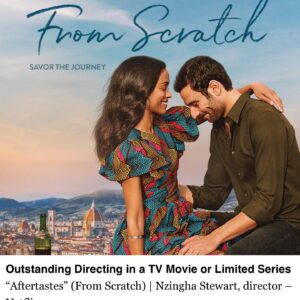 Nzingha Stewart Instagram - Thank you @blackreelawards for the nomination and @atticalocke & @tembilocke for everything ❤️🎉😊😭🍝🍷🇮🇹🎬