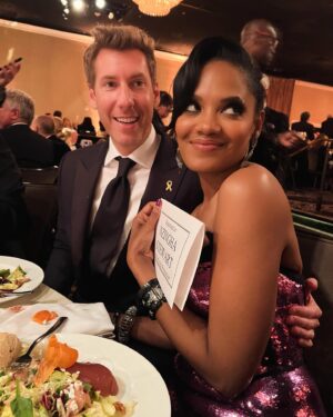 Nzingha Stewart Instagram - Well I didn’t win…  but I kind of felt like I did. 

It was so wonderful to be in a room full of my peers, inspiring to hear and feel their deep love of cinema, and it TRULY was an honor to be nominated for a show that I loved so deeply. Thank you DGA for a stone cold gas.
Thank you EVERYONE on #TeamDaisy for making it possible for me to be in the room where it happens ❤️
#dgaawards #directorsguildofamerica

💄 @mylahmorales 
💇🏽‍♀️ @colormenatosha