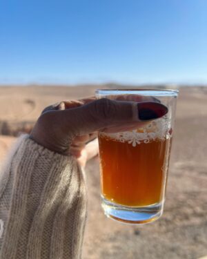 Nzingha Stewart Instagram - Tea in the Sahara