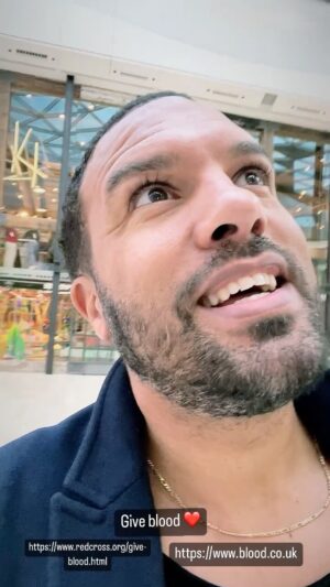O-T Fagbenle Instagram - Giving blood literally saves lives and it’s suuuuper easy :) sign up at the Red Cross in the US and the  @givebloodnhs in the UK. Make a difference ❤️
