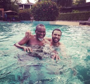 O-T Fagbenle Instagram - I was reasoning with a dear American friend of mine this morning who has had a very difficult relationship with an abusive father. He told me that him finding a way to make peace with his father made him a better father and man himself. He shared with me this exercise which helped him. Happy Father's Day y'all.
"Today, spend some time with your father. Set aside some time to visualise the two of you as 12-year-olds sitting on the banks of your River of Life. Ask your father some more questions about his childhood. See if you can get a deeper understanding for his young years as you open your heart further to him."