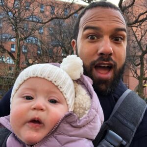 O-T Fagbenle Instagram - Baby brain