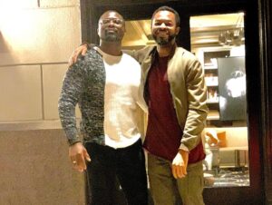 O.C. Ukeje Instagram - To the crew that made DC fun…

And thank you to the @smithsonian_africanart