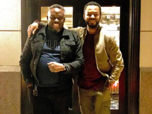 O.C. Ukeje Instagram - To the crew that made DC fun…

And thank you to the @smithsonian_africanart