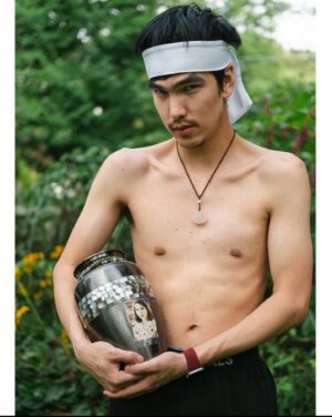 Ocean Vuong Instagram - overjoyed to finally share this project—a photo essay 15 years in the making—now featured in the latest issue of @cultured_mag 

On a sweltering July day in 2009, I came home from college to photograph my mother and her coworkers during their shift at my mother’s nail salon. I intended this session to be the first of many, hoping to document them through the seasons. But three months later, with the recession in full swing, my mother declared bankruptcy and sold her salon. The place that sustained us for over two decades, from which my brother and I were raised, where we worked answering the phones, evaporated overnight. The photos I took that one fateful day would be the only ones I have of that place.

15 years later, perhaps as a cumbersome way of grieving, I spent a week in July photographing my brother, who moved in with me after our mother died. What began as a study of a place, the small but mighty people who live, labor, and lose there, became an exercise in looking at the only thing left of that place: my little brother, Nicky. I suppose some projects change the way some desires change through the years, not by deliberate searching, but by discovering a more-ness, a dynamism, in what remains. In this case, the person bound to us by blood.

A deep bow to @cultured_mag for featuring a selection from this ongoing project, along with an original essay on photography, memory, the vexed ethics of seeing, and which bodies the archive holds—and which it erases. (Link in bio) 

Special thanks to @cigharvey , @anmynx , @tommykha , @maruteppei , @pierce_sapper , @nangoldinstudio , and @romanspataro , for your kind guidance and encouragement in my image work, which culminated in this being in the world.💕