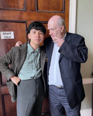 Ocean Vuong Instagram - thank you, Ireland, for showing me some of my roots, for your deep reverence for the written word, and how the word works alongside and within calls for justice, for your open verdant heart, for letting me perform and run around with my good friend @joshokeefeofficial and, crucially, for not giving me a hard time when I got wasted on just the foam of a Guinness! and for one of the warmest receptions a first-time visitor could ever ask for. already plotting my many returns! 🍃💕✨