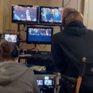 Odelya Halevi Instagram - L&O #wrapparty dump- Cause it’s never too late to show you how silly we really are. Slide to the end to watch the video from that time I pranked our producer/director Alex Hall on camera. Love and miss my @nbclawandorder family so much! Cant wait to go back to set and create more magic for you guys! Who’s watching the season FINALE tonight?!?!