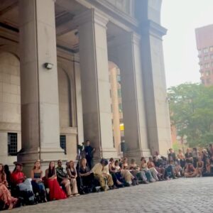 Odelya Halevi Instagram - And just like that… I was fashionably late… #nycfashion @cucculellishaheen