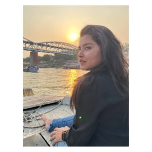 Oindrila Saha Instagram - Har Har Mahadev🙏🏻🕉️