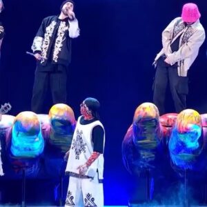 Oleh Psiuk Instagram - Incredible emotions from yesterday's performance in the Eurovision Song Contest 2023 final!

Thank you @bbc @bbceurovision and @suspilne.eurovision for entrusting us with the opening of the contest. 

Also, we would like to thank the UK for hosting this year's contest on behalf of України🇺🇦 Liverpool was truly Ukrainian. We feel your support! 

Well, this year's Eurovision Song Contest goes to Sweden and we congratulate @loreenofficial on her victory!

We would also like to thank HRH The Princess Royal of Wales @princeandprincessofwales for joining us in our performance. It demonstrates the depth of the UK's support for Ukraine and helps us tell the world what our country is going through.

Let us know ❤️ if you watched last night's Eurovision final).

— 

Неймовірні емоції від вчорашнього виступу у фіналі Євробачення-2023🔥

Дякуємо @bbs @bbceurovision та @suspilne.eurovision , що довірили нам відкривати конкурс. 

Також, хочемо висловити подяку Великобританії за проведення цьогорічного конкурсу від імені України🇺🇦 Ліверпуль дійсно був українським. Ми відчуваємо вашу підтримку! 

Ну а цьогорічний Кубок Євробачення відправляється до Швеції і ми вітаємо @loreenofficial з перемогою!

Хочемо подякувати також її Величності Принцесі Уельській @princeandprincessofwales за те, що приєдналася до нас у нашому виступі. Це демонструє глибину підтримки Великобританією України та допомагає нам розповісти світові про те, через що проходить наша країна.

Дайте знати ❤️, чи дивились ви вчорашній фінал Євробачення?)