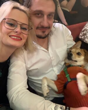 Oleksandra Hontar Instagram - листівка мені з 2023