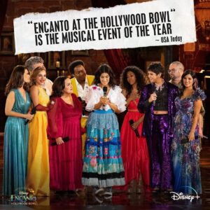 Olga Merediz Instagram - RG: @disneyconcerts “It's a show like no other, and it has everyone enchanted ✨ See what all the excitement is about in #EncantoAtTheHollywoodBowl, now streaming on @DisneyPlus!”
.
.
.
.
.
.
#DisneyPlus #EncantoMovie #FamiliaMadrigal #WeDontTalkAboutBruno #DisneyMusic #EncantoSoundtrack