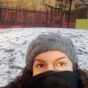 Olga Merediz Instagram - Freezing my *ss off!