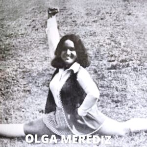 Olga Merediz Instagram - I remember when I could nail this move like a pro! 

#TBT #cheerleader