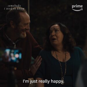 Olga Merediz Instagram - Laughter? Romance? Joy? Who’s ready to experience all the feels?! #SomebodyIUsedtoKnow is streaming now only on @primevideo!
