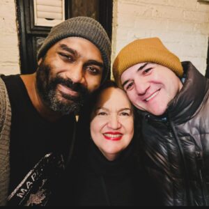 Olga Merediz Instagram - So much fun and so many laughs last night at @spamalotbway on Broadway. Thank you to my dear, funny, talented friend @jimmysmagula for taking us backstage to meet the cast! And thanks to my other talented friend @deborahjeantemplin for just being fabulous.