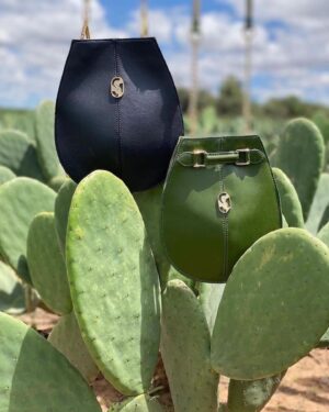 Olga Merediz Instagram - Repost from @georgelopez
•
Amazing!! We’ve always made something out of almost nothing, it’s part of who we are, but this is next level! 

Swipe ⬅️ Adrian and Marte, two entrepreneurs from #Mexico have successfully made vegan ‘leather’ called “Desserto” out of Nopal #Cactus and looks identical to its animal skin counterpart — without harming animals or the environment in the process 🧑🏼‍🌾🌵

These leaves are harvested from organically grown cactus plants, cleaned, mashed, and left in the sun to dry for three days before being processed and then grounded into powder. Finally the powder is mixed with a patented formula to produce leather.

(📸 @desserto.pelle)
