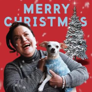 Olga Merediz Instagram - Happy Holidays. Thank you all for your support throughout the year. Here’s hoping for a happier, more peaceful 2023.
.
.
.
#merrychristmas #feliznavidad #peaceandlove #peaceonearth