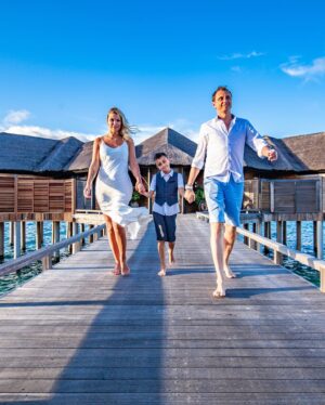 Olga Vainilovich Instagram - It was amazing holidays!!! Thanks @jamanafaru_maldives ! We will back!!! #myJAmanafaru, #myJAmoment, #travel #happymoments #vacation #maldives #islandlife