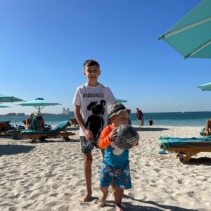 Olga Vainilovich Instagram - Miss my boys.. 😇❤️😇 #mysons #mylove #family #dubai