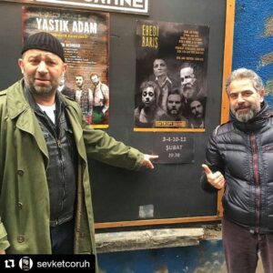Olgun Toker Instagram - @sevketcoruh @yurdaerokur @entropisahne  abilerden davet var.. 👉#ebedibarış 3-4-10-11 şubat..18 i Ankara..bekleriz efeem..👉 #yastıkadam 13 - 20  şubat..✌