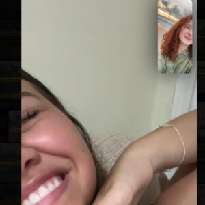 Olivea Morton Instagram - I love watching the sunset   a new episode of PJO💙🐬 

I  had to ft the loml @nathipcosta I love you💞